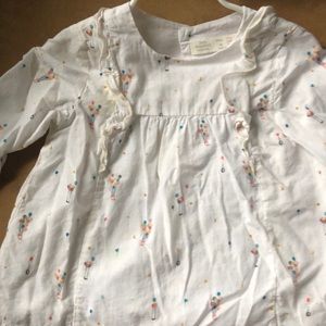 Toddler girls long sleeve top 3/4